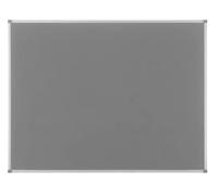 Nobo Classic Felt Noticeboard 900 x 600mm Grey 1900911 - New & Free 24h