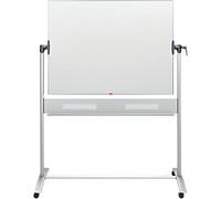 Nobo Classic Mobile Whiteboard Freestanding Magnetic Enamel Double Sided 120 (W) x 90 (H) cm