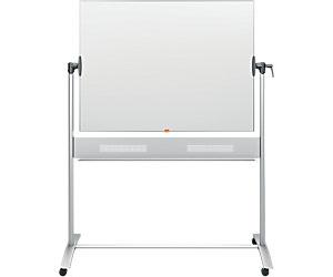 Nobo Classic Mobile Whiteboard Freestanding Magnetic Enamel Double Sided 120 (W) x 90 (H) cm