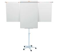 Nobo Classic Nano Clean Mobile Extendable Arms Conference Whiteboard With Easel