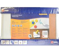 Nobo Combination Split Cork & Whiteboard 300mm x 450mm