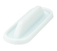 Nobo Compact Magnetic Drywipe Eraser for Whiteboards, White, 8554100 Eraser Whit