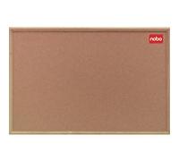 Nobo Cork Noticeboard with Oak Frame Brown 180 x 120 cm