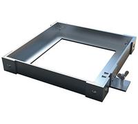 Nobo Desk Screen Premium Plus Clear PVC Screen Divider & Barrier Tile Weight, 1915556