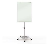 Nobo Diamond Glass Mobile Magnetic Flipchart Easel. Mounting type: Freestanding Board size (W x D): 700 x 1000 mm Orientation: Portrait. Package width: 895 mm Package depth: 1145 mm Package height: 19
