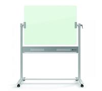 Nobo 1903943 Diamond Glass Magnetic Mobile Board 1200x900mm