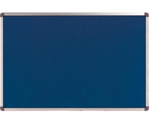 Nobo Elipse Noticeboard Felt with Aluminium Frame W900xH600mm Blue