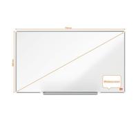 Nobo Enamel Whiteboard Impression Pro Widescreen Office School Wall Hanging