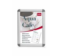 Nobo Premium Plus Wall Mountable Snap Display Frame 1902213 A3 Aluminium Silver 33.9 x 46.3 cm