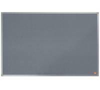 ACCO NOBO Felt Noticeboard Essence 1915205 - 900 x 600 mm Aluminium Trim, Corner Wall Mount - Grey