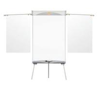 Nobo Essence Tripod Steel Magnetic Whiteboard Easel with Display Arms