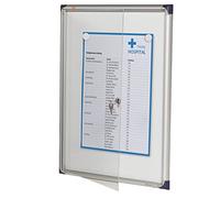 Nobo Extra Flat Glazed Case Magnetic (4 x A4)