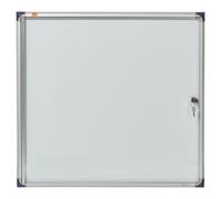 Nobo Noticeboard Extra-flat Glazed Case Lockable Magnetic Steel A4 (785 x 40 x 812 mm)