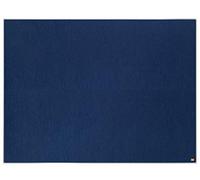 Nobo Felt Noticeboard, 1200 x 900 mm, Slim Trim Frame, InvisaMount Mounting System, Impression Pro, Blue, 1915227