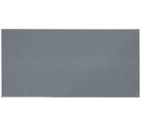 Nobo Felt Noticeboard, 2400 x 1200 mm, Aluminium Trim, Corner Wall Mounting, Essence Range, Grey, 1915441