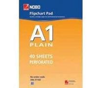Nobo Flipchart Pad, A1, Plain, 40 Sheets, 34631165