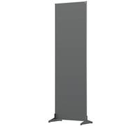 Nobo Free Standing Screen Divider, Felt Surface, 1.8 m High, Impression Pro, 600 x 1800 mm, Grey, 1915523