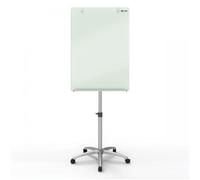 Nobo 1903949 Diamond Glass Mobile Magnetic Flipchart Easel
