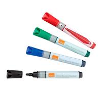 Nobo Glass Whiteboard Marker 4 Units