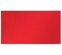 Nobo Impression Pro Panoramic Format Felt Board 1550x870 Mm Red