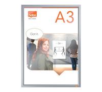 Nobo Impression Pro Aluminum Frame A3 Poster Holder Clear Kids
