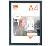 Nobo Impression Pro Frame Graphite Gray A4 Poster Holder
