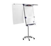 Nobo Classic Steel Mobile Magnetic Flipchart Easel with Extending Arms