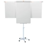 Nobo Impression Pro Mobile Steel Magnetic Whiteboard Easel with Extended Display
