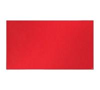 Nobo Impression Pro Widescreen Felt Notice Board 1550X870MM Red