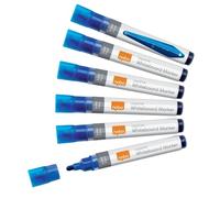 Nobo Liquid Ink Conical Tip Chalk Marker 10 Units Blue Kids