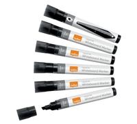 Nobo Liquid Ink Chisel Tip Chalk Marker 10 Units Black Kids