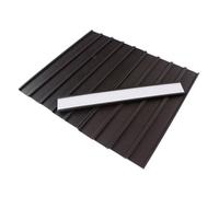 Nobo Magnetic Name Holder 150x20mm Grey (10 Pack)