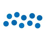 Nobo Magnetic Whiteboard Magnets, 32 mm, Pack of 10, 1915299, Coloured, Blue, Small