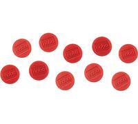 Nobo Whiteboard Magnets Red 0.8 kg Bearing Capacity 32 mm Pack of 10