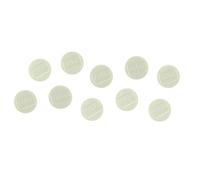 Nobo Whiteboard Magnets 38mm White (10 Pack) 1915315