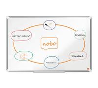 Nobo Premium Plus Steel Vitrified Board 900x600 Mm Clear