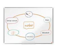 Nobo Magnetic Whiteboard Premium Plus Steel Office Organisation Wall Hanging