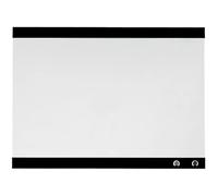 Nobo Magnetic Whiteboard With Clip 43x58 Cm