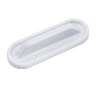 Nobo Compact Magnetic Drywipe Eraser for Whiteboards, White, 8554100