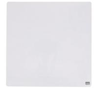 Rexel Nobo Mini Magnetic Whiteboard Coloured Tile, Frameless, Dry Wipe, Easy Clean, Wall Mountable, Home/Office, 360 x 360 mm, White, 1903802