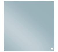 Nobo Mini Magnetic Whiteboard Coloured Tile, Frameless, Dry Wipe, Easy Clean, Wall Mountable, Home/Office, 360 x 360 mm, Grey, 1915624