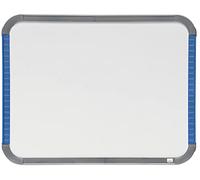 Nobo Mini Magnetic Whiteboard With Slim Frame, Portable, Wall Mountable, Portrait Or Landscape, Integrated Hand Grips & Pen Clip, 220 x 280 mm, QB05142AST