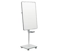 Nobo Move And Meet Conference Whiteboard With Easel Silver