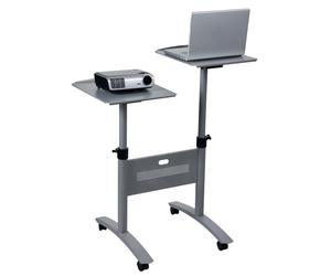 Nobo Multimedia Projection Trolley Twin Platform Adjustable (New Sealed)
