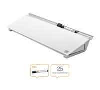 Nobo Nobo Desktop Whiteboard Pad Glass Non Magnetic 458x154mm Brilliant White 19