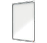 Nobo Outdoor Magnetic Lockable Notice Board 9 x A4, Premium Plus, White, 1902580