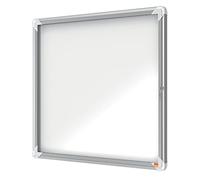 Nobo Outdoor Magnetic Lockable Notice Board 6 x A4, Premium Plus, White, 1902578