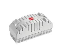 ACCO NOBO Whiteboard Eraser Easypeel 34533944 - Pack of 10 Peelable Felt Pads, White