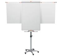 Nobo Piranha Mobile Flipchart and Drywipe Easel Blue/Silver 1901920