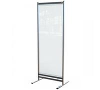 Nobo Premium Plus Clear PVC Free Standing Protective Room Divider Screen 700X200